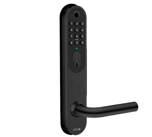 Billede af Zafe T-Lock OVAL, sort - Fysiske knapper